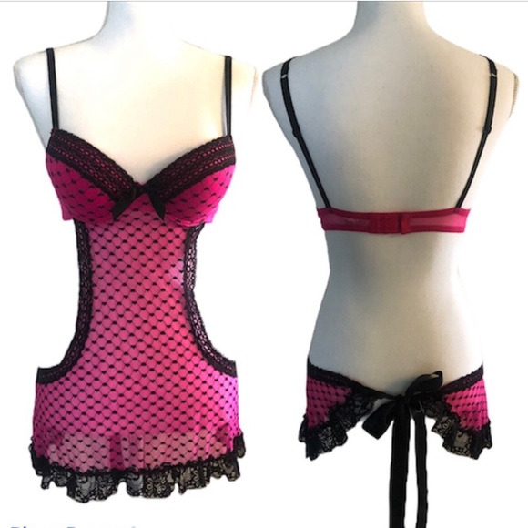 Intimates & Sleepwear Pink Lingerie Novelty Apron Poshmark